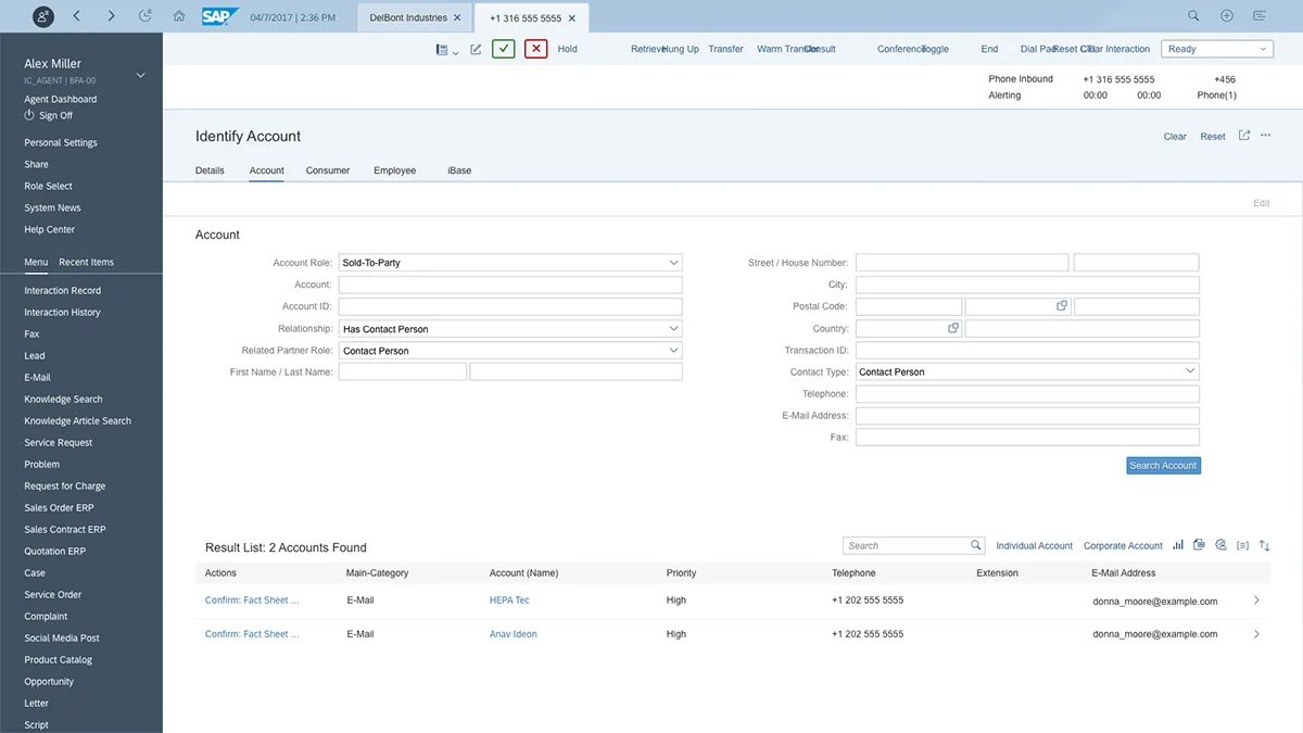 CRM × Fiori 2.0